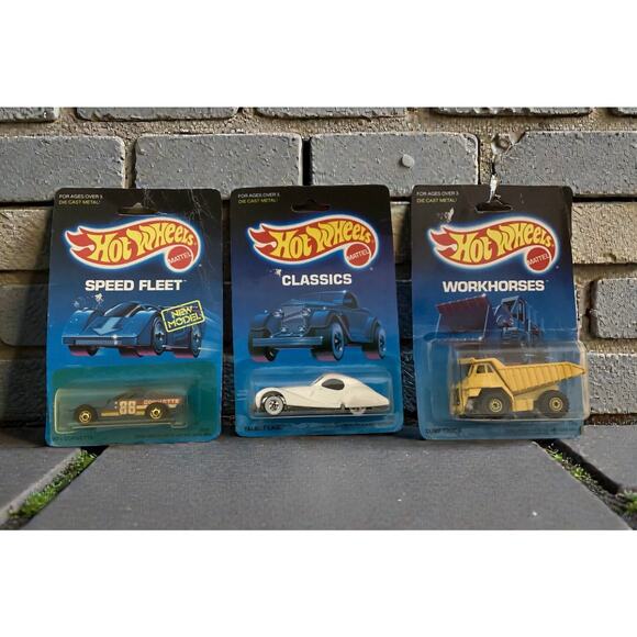 Hotwheels Other - Vintage Hot wheels Die Cast Metal lot of 3 Talbots Lago, Dump Truck, Corvette